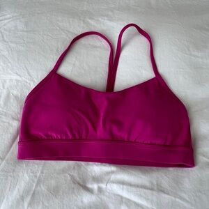 Lululemon Flow Y Bra Nulu - Pink
